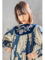 レゴ(REGO)&nbsp;大人ガーリー#ダークアッシュミディアムレイヤーカット