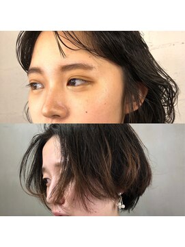 キジ(KIJI) ナチュラルショートボブパーマ