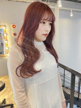 ヌープヘアーアイス(NUUP.hair ici) ツヤツヤピンクカラー