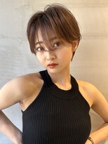 ロンドブルーム 天神大名店(Lond Bloom)&nbsp;大人美人ハンサムショート/ハイライトカラー/ショートヘア/福岡