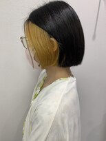 クレーチェ(CRECE)&nbsp;《畑中結衣》インナーカラー/イヤリングカラー/イエローカラー