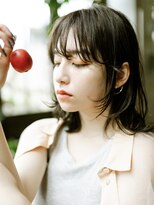 ドゥーア 代官山(Door)&nbsp;シースルーバングがポイントのミディアムフェイスレイヤー３