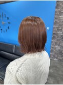 切りっぱなしボブ