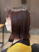 アトリエコア(Atelier Coa)&nbsp;ミルクティーベージュカラーくびれヘアグレージュカラー韓国