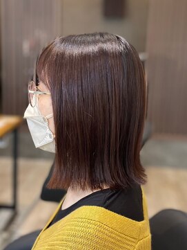 アトリエコア(Atelier Coa) ミルクティーベージュカラーくびれヘアグレージュカラー韓国