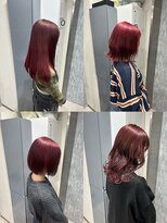 グラッジ 池袋(GLADGE)&nbsp;ワインレッド チェリーレッド ハイトーンレッド