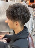 【髪質改善】ツイストスパイラルパーマ/マッシュ/アップバング