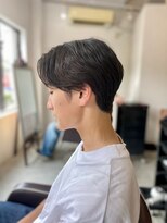 メンズカット バイ ソイクフ(メンズカット by SOY-KUFU)&nbsp;MEN’SHAIRアッシュブラックカルマパーマ