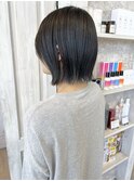 福山市Caary10代20代30代40代軽めボブ外ハネスタイルタイトボブ