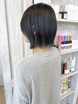 キャアリー(Caary)&nbsp;福山市Caary10代20代30代40代軽めボブ外ハネスタイルタイトボブ
