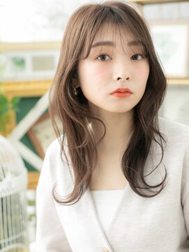 カバーヘア イヴ 戸頭店(COVER HAIR EVE) ■グレーベージュエアリーロングプリカール314戸頭20代30代40代