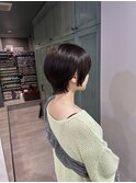かわいい×フレッシュ　ラベンダーアッシュショート