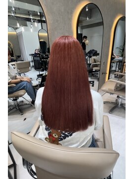 ジーナ 京都駅前(Zina) ハイトーンピンク×髪質改善