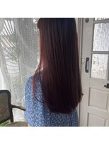 ジジ ヘアワークス(gigi hair works) 秋色ワインレッド