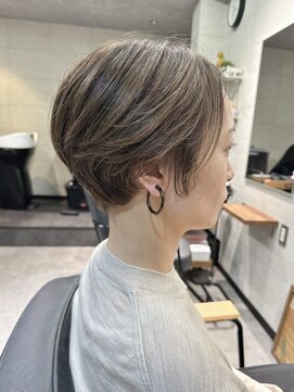 ブルック(BROOK) ハイライトベージュベリーショート 千歳烏山 BROOK