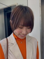 ビューナゴヤ 名駅(VIEW NAGOYA)&nbsp;前髪カタログ/イメチェンスタイル／ウェーブパーマ/こなれミディ