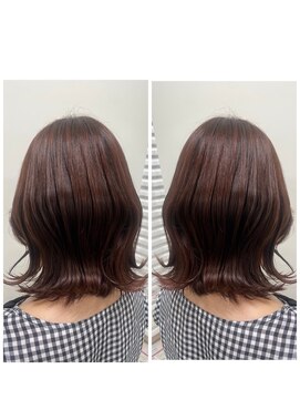 グルグル 妙典店(GULGUL) ミディアムボブ×外ハネ