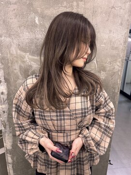 キング 高槻(K!ng) 縮毛矯正髪質改善ハイライトレイヤーカット枚方美容室エクステ