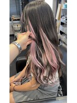 ヘア フラッグ 西葛西店(hair flag)&nbsp;《ピンクエクステインナー》で一気に垢抜けヘアに