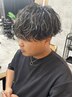 カット+パーマ+メンズハイライトカラー¥24200