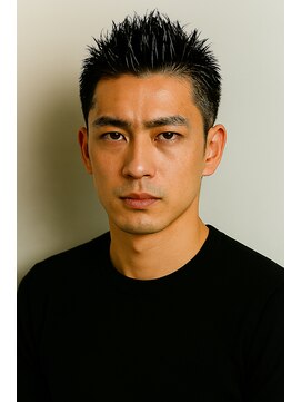 クラーロ ミズノ(Claro MIZUNO) 【裾野メンズ】男を上げる、潔い黒髪ベリーショート