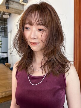 ダンボ(DUMBO) <sayaca>顔まわりレイヤーニュアンスパーマ