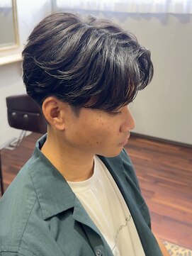 リ メイロ(Re.Meiro) フェザーパーマ【メンズ/パーマ/眉毛/沖縄市/美里】