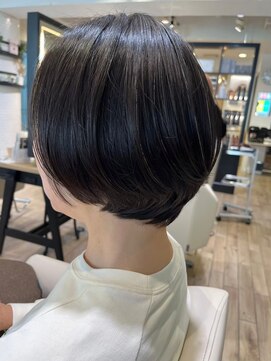 ジュイール(jouir) 三鷹ショートボブくびれショートイルミナカラー顔周りレイヤー