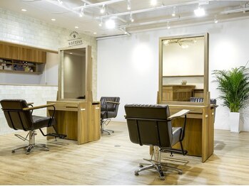 ソッリーソ ヘア(sorriso hair)の写真/【瑞穂・桜山】気軽に通うことが出来るプライベートサロン◆1人1人に寄り添った接客でキレイをお手伝い。