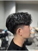 MEN’S HAIR/波巻ツイストスパイラル/フェザーパーマ/柏