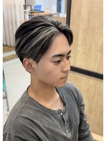 メンズギフト(men's GIFT) フェザーパーマ毛流れパーマセンターパート