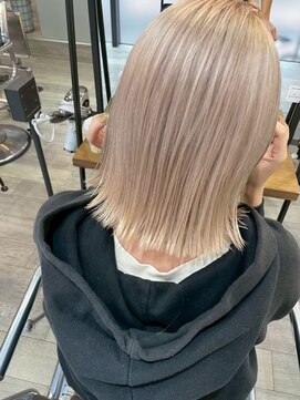 ブリックバイブレイス 千葉 千葉中央(brick by brace) 千葉駅/着物ヘア/大人ガーリー/ダークアッシュ/似合わせカット