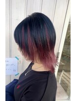 シェイプスヘアデザイン 自治医大店(Shape's hair design)&nbsp;アンブレラカラー×ウルフレイヤー
