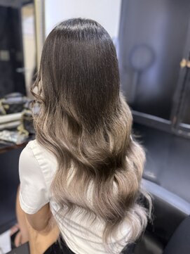ヘアーデザイン ジェルム(Hair Design germe) グラデーションプルエクステ/HYOU