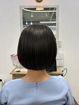 エルズ 大宮店(ailes)&nbsp;大宮/ミルクティーブロンド/ダークブルー/デジタルパーマ