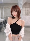 髪質改善似合わせ前髪カットイメチェンレイヤーダークブルー