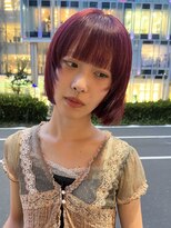 ダブ アオヤマ(DaB AOYAMA) ブリーチなしでもできるボルドーレッド 赤髪