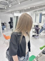 ギア(GEAR.) 初全頭ブリーチに大人気☆サラツヤミルクティーベージュ