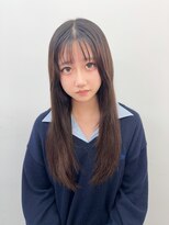 ロサ ファイブヘアー(Rosa..5Hair)&nbsp;学生さん大人気ダークブラウンロング