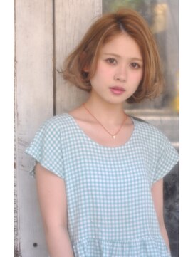 クラン(clan) ベージュカラー×大人ボブ☆