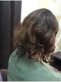 ナチュラルパーマスタイル