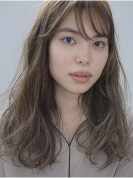 バローチェ 大阪 堀江(Barouche) 【Barouche】　シースルーバング　グレイッシュ　堀江