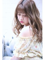 ホラン(HoLan)&nbsp;【HoLan】ベージュグラデーションカラーx３Dハイライト♪