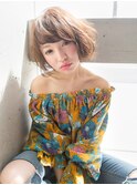 ＊*GEM*＊なりたい質感が叶う☆前下がりエアリーボブ
