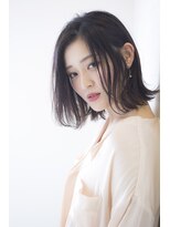 ハナブサ 田上店(HANABUSA)&nbsp;抜け感×暗髪大人ボブ