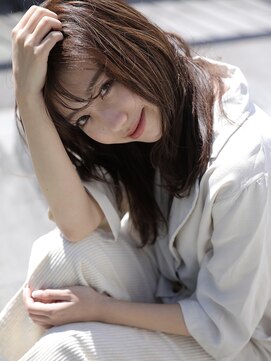 ノエルヘアー(Noel hair) 【30代40代】柔らかナチュラルミディ