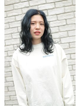 オーガニック ライフ 若葉 鶴ヶ島(organic+life) ブリーチオンカラー×ミディアム×イルミナカラー×若葉