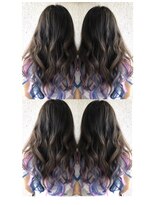 ディー エメ(D-aimer-)&nbsp;【エクステ】インナーカラー☆ユニコーン風☆☆