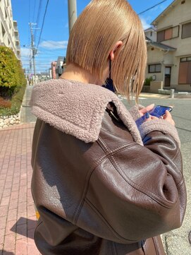 イノセンス 西宮北口店(innocence) 【masaya_style】ミルクティーベージュ×フィットボブ