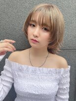 リアイス(Re:ICE)&nbsp;ミルクティーベージュショートウルフ